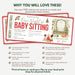 Customizable Christmas Babysitting Gift Voucher Template | Holiday Childcare Gift Ticket
