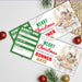 Customizable Christmas Dinner Date Gift Voucher Template | Romantic Holiday Gift Ticke