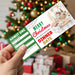 Customizable Christmas Dinner Date Gift Voucher Template | Romantic Holiday Gift Ticke