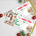 Customizable Christmas Manicure & Pedicure Gift Voucher Ticket Template | Nail Salon Gift Certificate Coupon