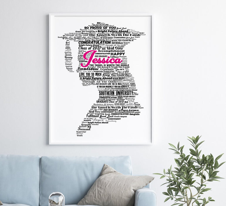 Custom College Grad Gift For Girls | Personalized Grad Senior Gifts for Her