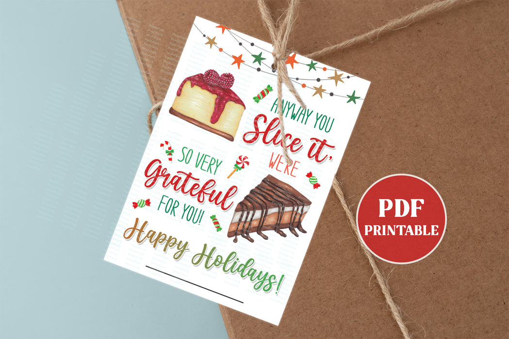 FREE Printable Christmas Gift Tags PDF