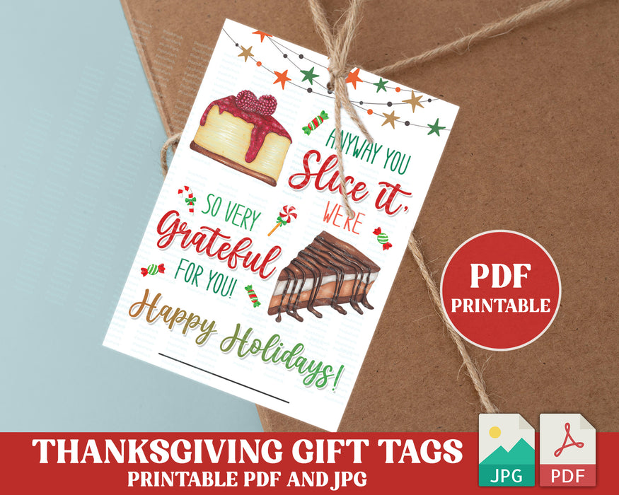 Printable PDF Christmas Holiday Gift Tags, Any Way You Slice It, We Ar — Posh Park printable-pdf-christmas-holiday-gift-tags-any-way-you-slice-it-we-ar-posh-park