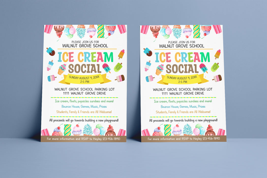 ice-cream-social-flyer-summer-ice-cream-popsicle-party-invite-posh-park for Free Printable Ice Cream Social Flyer Ice Cream Social Flyer, Summer Ice Cream Popsicle Party Invite — Posh Park for Free Printable Ice Cream Social Flyer