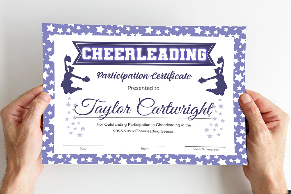 Cheerleading Template Cheerleading template
