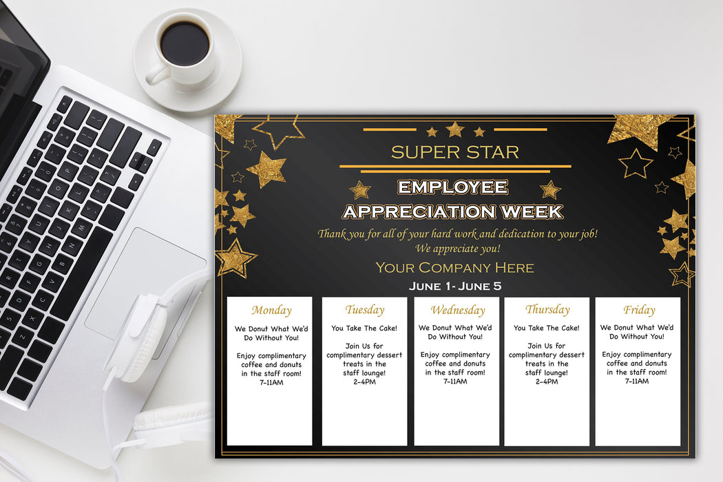 diy-staff-appreciation-week-template-customizable-employee-appreciati-posh-park for Free Printable Employee Appreciation Flyer DIY Staff Appreciation Week Template, Customizable Employee Appreciati — Posh Park for Free Printable Employee Appreciation Flyer