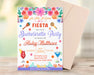 Customizable Fiesta Bachelorette Party Invitation | Festival Themed Invite Template