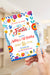 Customizable Fiesta Birthday Invitation Template | Festival Themed Invite