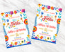 Customizable Fiesta Birthday Invitation Template | Festival Themed Invite
