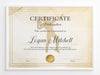 Customizable Football Award Certificate | Sport Award Template