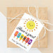 Thank You Gift Tag, gift tag, gift tag printable, editable gift tags, summer gift tag, Have a great summer, teacher summer gift, Teacher Appreciation, Last Day of School, Favor Tags, summer tags, sun gift tags, end of school gift