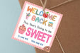 sweet treat, cookie tags, editable gift tags, Teacher Tag, teacher gift tag, student gift tags, welcome back to, school tag,&nbsp; first day of school, gift tag, back to school gifts, teacher gift tags, welcome printable