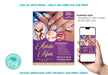 DIY Customizable Nail Salon Business Flyer Template