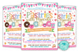 Editable Pastries With Parents Fundraiser Flyer | PTO PTA Fundraising Flyer Template