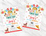 Customizable Taco Twos Day Fiesta Birthday Invitation | 2nd Birthday Festival Themed Invite Template