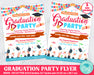 DIY Customizable Graduation Ceremony Party Invite Flyer