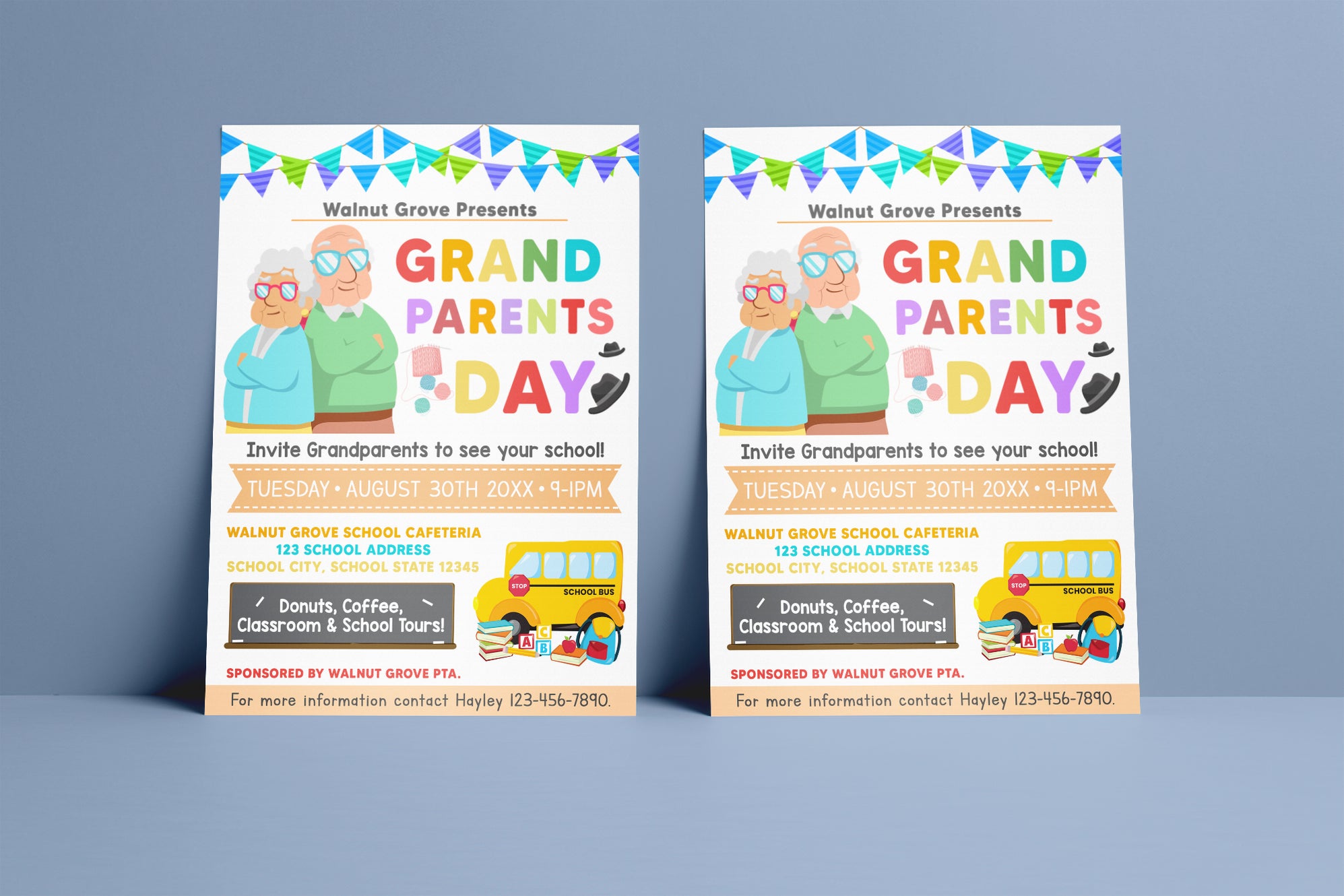 Grandparents Day Invite Template DIY Family School Printable Invite Grandparents Day Invite Template DIY Family School Printable Invite