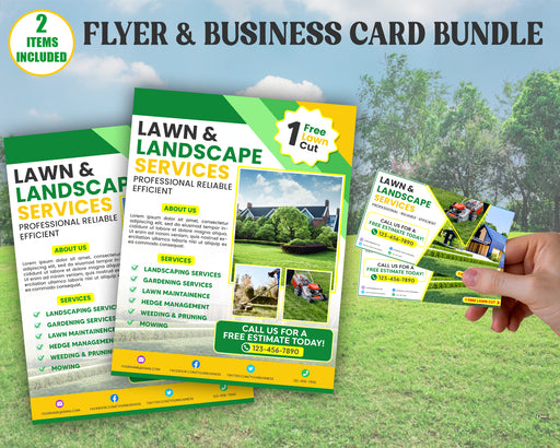 Lawn Care Flyers