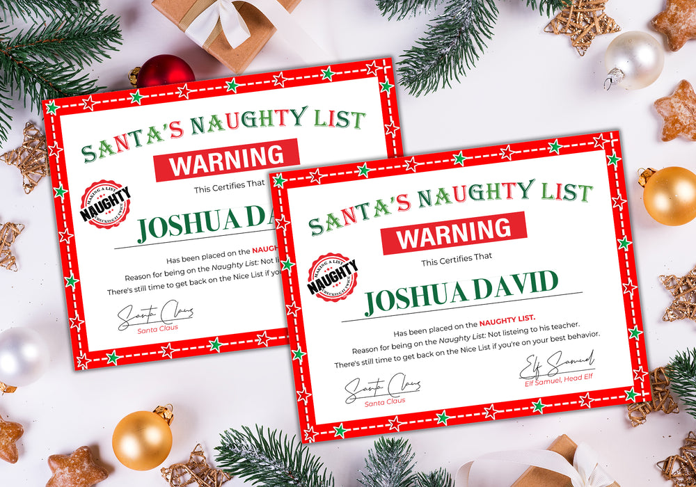 printable-santa-naughty-list-warning-letter-certificate-posh-park for Free Printable Naughty List Letter From Santa Printable Santa Naughty List & Warning Letter Certificate — Posh Park for Free Printable Naughty List Letter From Santa