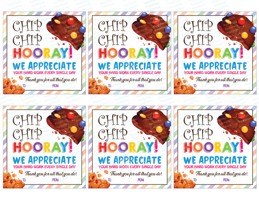 printable-chip-chip-hooray-cookie-thank-you-tag-pdf-cookie-staff-appr-posh-park for Chip Chip Hooray Printable Free Printable Chip Chip Hooray Cookie Thank You Tag, PDF Cookie Staff Appr — Posh Park for Chip Chip Hooray Printable Free