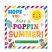 teacher gift tags, gift tag template, appreciation tag, gift tag, Summer gift tag,  Popcorn gift tag, End of School Year, hope you have a, poppin summer tag, sun gift tags, summer gift, teacher gifts, have a g