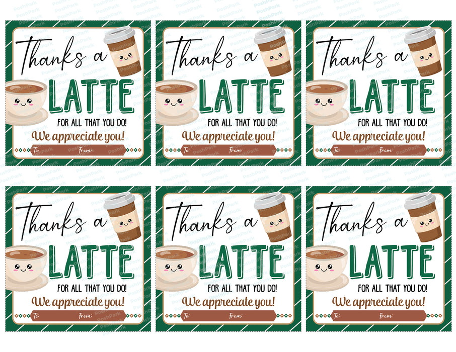 pdf-thanks-a-latte-for-all-that-you-do-appreciation-gift-tag-posh-park for Thank You A Latte Free Printable PDF Thanks A Latte For All That You Do Appreciation Gift Tag — Posh Park for Thank You A Latte Free Printable