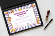 Printable Certificate of Bravery | PDF Animal Theme Brave Certificate Template for Kids