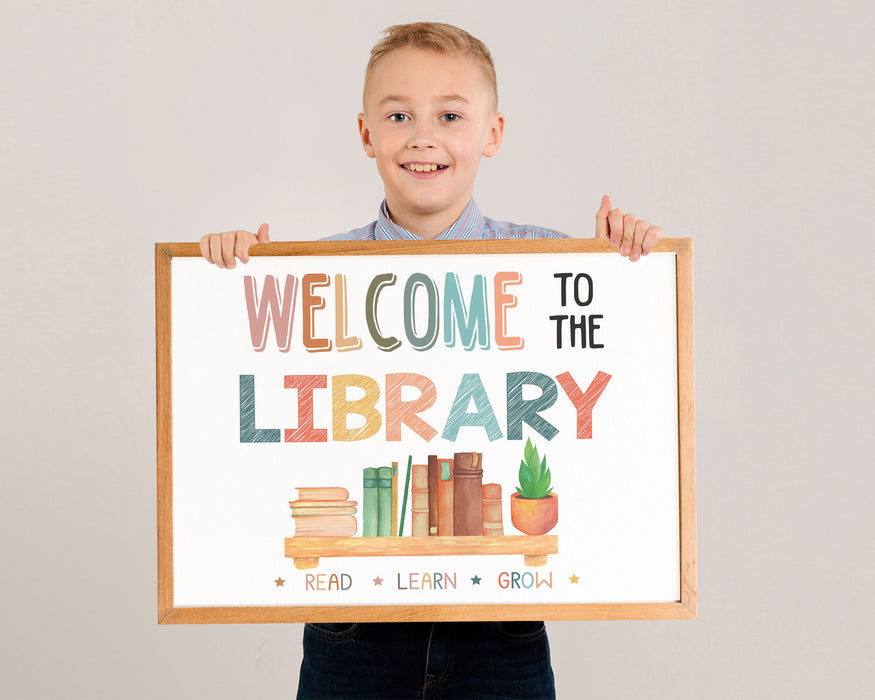 librarian gifts, reading poster, library poster, classroom decor, library decor, back to school, library sign, library decorations, first day of school, library signs, classroom posters, classroom signs library wall decor