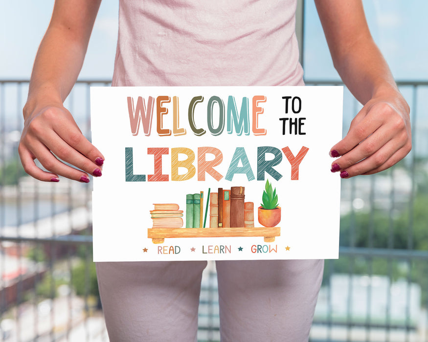 librarian gifts, reading poster, library poster, classroom decor, library decor, back to school, library sign, library decorations, first day of school, library signs, classroom posters, classroom signs library wall decor