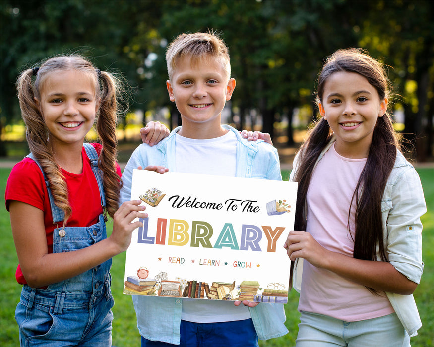Library Signs And Posters
