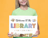 reading poster, library poster, classroom decor, library decor, back to school, library sign, library decorations, first day of school, library signs, classroom posters, classroom signs, book nook sign, reading signs