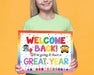 back to school sign, first day of school, Classroom Sign, Back to School, Template Printable, teacher welcome sign, classroom, school sign, classroom signs, welcome sign, printable, Bulletin Board, welcome printable