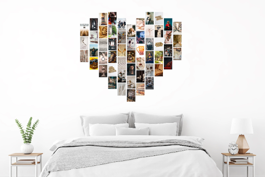 Trendy Academia College Student Dorm Decor Wall Collage Kit