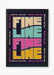 Fine Line Harry Style Album Poster | Printable Song Wall Art Lyric Print
