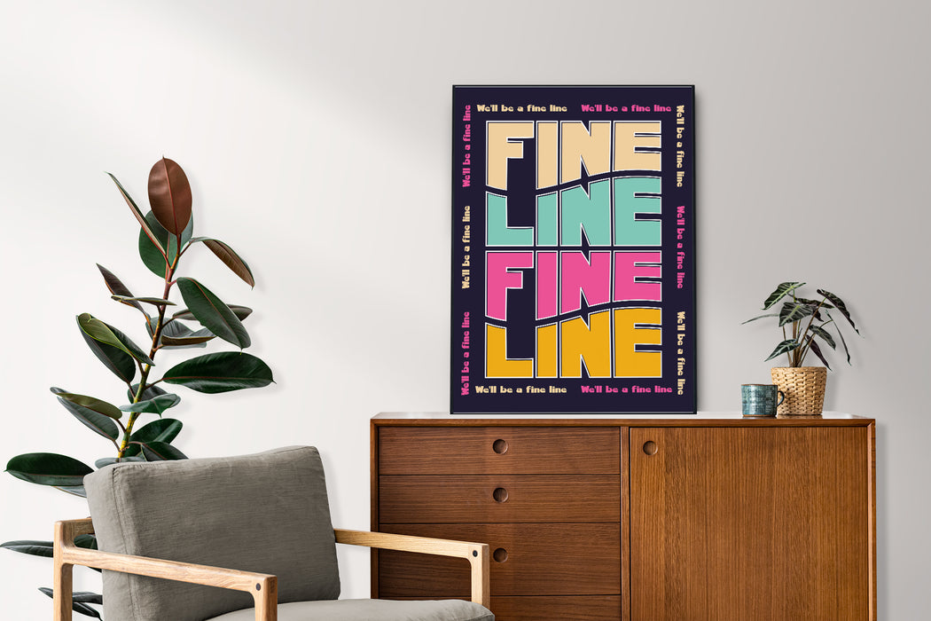 Fine Line Harry Style Album Poster | Printable Song Wall Art Lyric Print