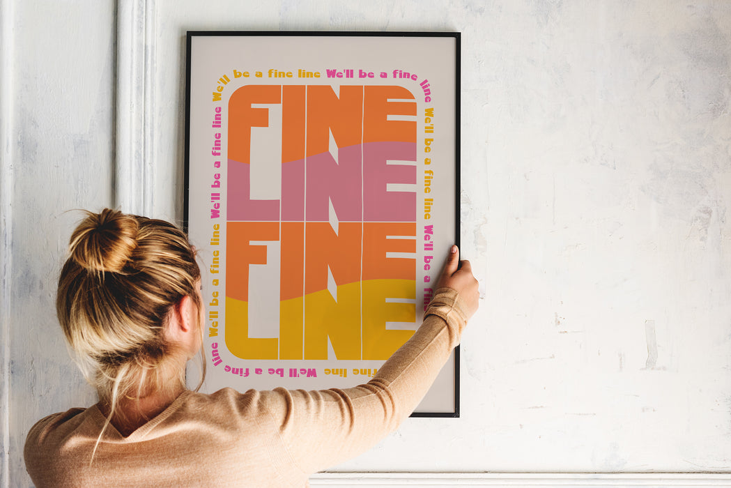 FREE Fine Line  Wall Art Lyric Song Poster | Printable Harry Style Album Print