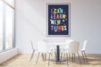 FREE I Can Learn New Things Classroom Decor Wall Art