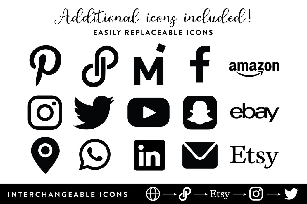 downloadable-minimalist-business-card-and-thank-you-card-template-pri-posh-park for Free Printable Business Card Template Pdf Downloadable Minimalist Business Card and Thank You Card Template, Pri — Posh Park for Free Printable Business Card Template Pdf