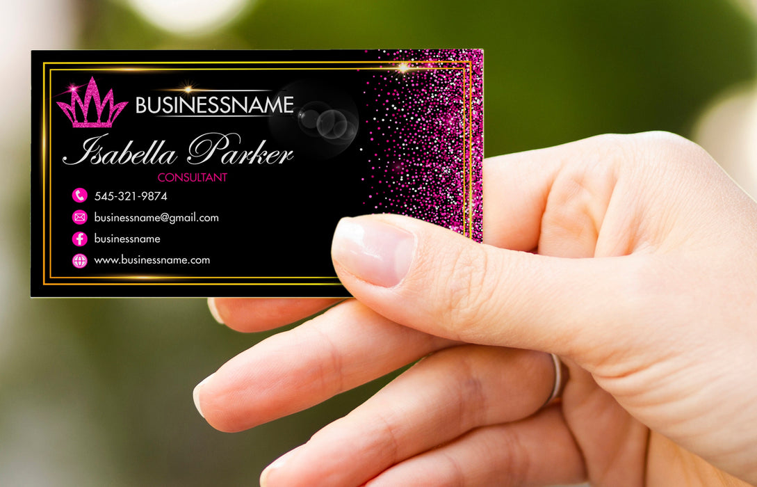 Editable Jewelry Business Cards, Printable Consultant Business Cards — Posh  Park