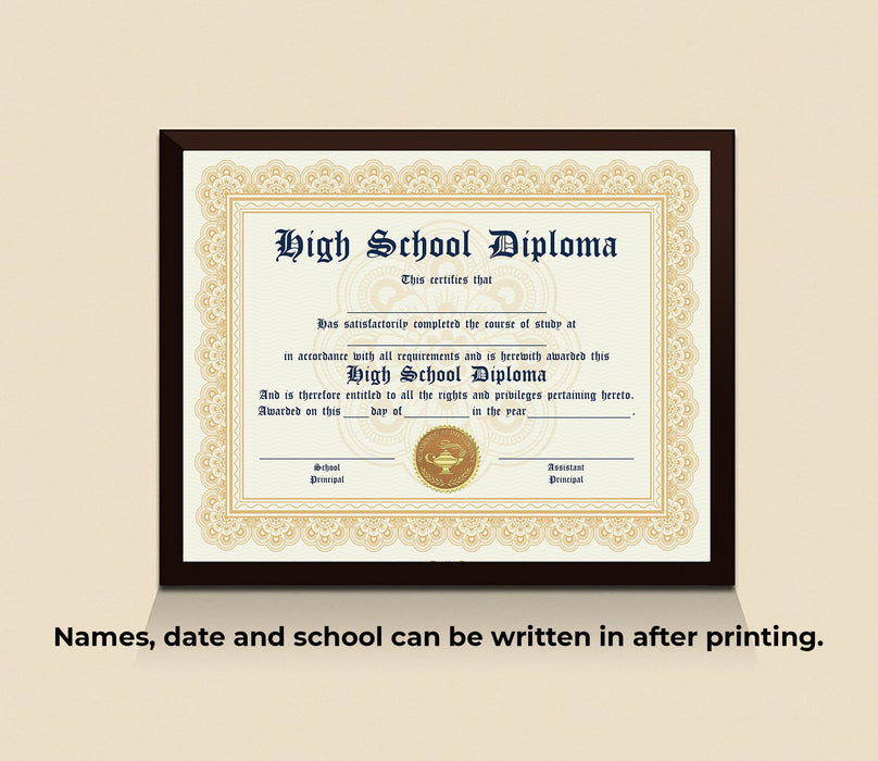 Printable Blank PDF Homeschool High School Diploma Template Posh Park Printable Blank PDF Homeschool High School Diploma Template Posh Park