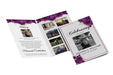 Editable 8 Page Purple Rose Funeral Program Template — Posh Park