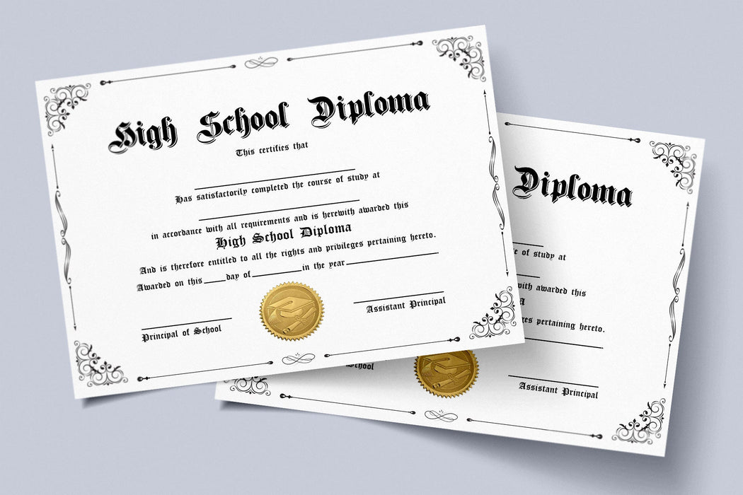 Printable PDF High School Homeschool Diploma Certificate Template ... Printable PDF High School Homeschool Diploma Certificate Template ...