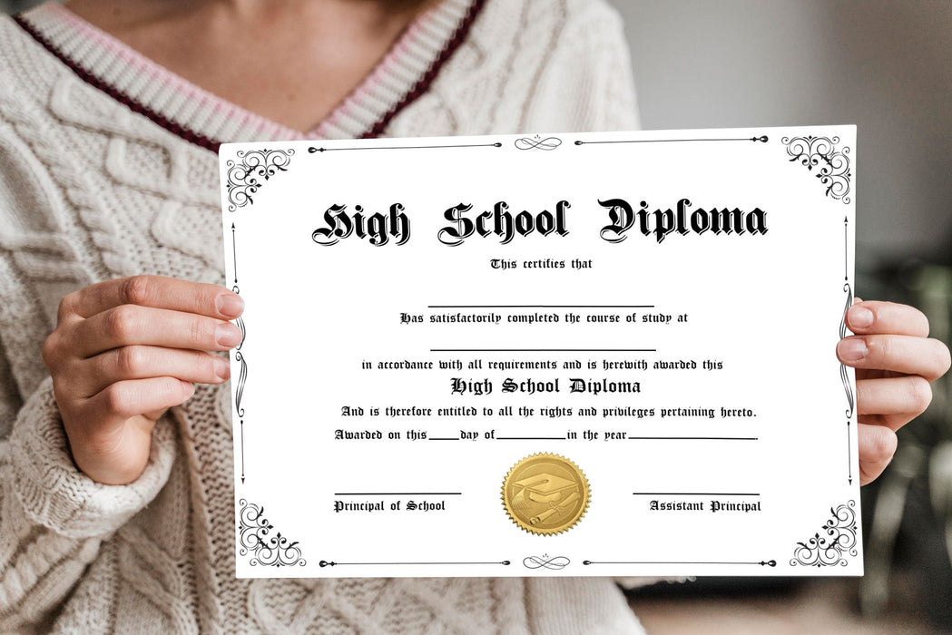 Printable PDF High School Homeschool Diploma Certificate Template - Posh Park printable-pdf-high-school-homeschool-diploma-certificate-template-posh-park