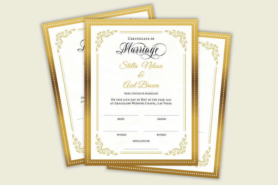 Editable Marriage Certificate Template, Printable Gold Certificate of — Posh Park editable-marriage-certificate-template-printable-gold-certificate-of-posh-park