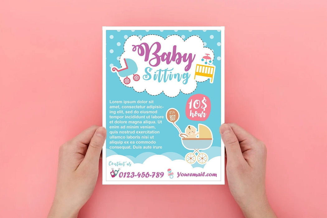 babysitting flyer printable